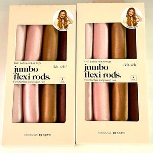 THE SATIN-WRAPPED 1 box  $17 
jumbo flexi rods.
For Effortless (curly/wavy) Hair